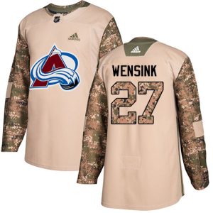 Top - notch Adidas Avalanche #27 John Wensink Camo Authentic 2017 Veterans Day Stitched NHL Jersey for die - hard fans