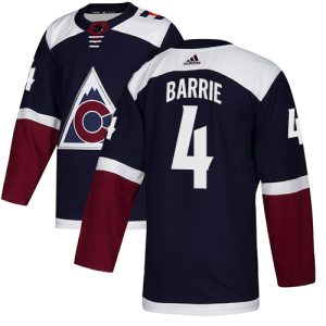 Cool Adidas Avalanche #4 Tyson Barrie Navy Alternate Authentic Stitched NHL Jersey to stand out at the stadium