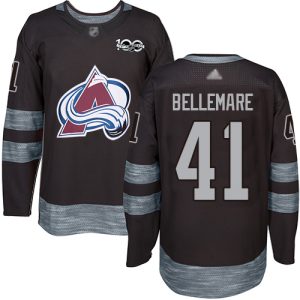Cool Adidas Avalanche #41 Pierre Edouard Bellemare Black 1917 2017 100th Anniversary Stitched NHL Jersey to stand out at the stadium