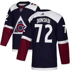 Stylish Adidas Avalanche #72 Joonas Donskoi Navy Alternate Authentic Stitched NHL Jersey for ultimate hockey enthusiasts