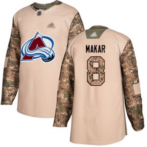 Amazing Adidas Avalanche #8 Cale Makar Camo Authentic 2017 Veterans Day Stitched NHL Jersey for ultimate hockey enthusiasts