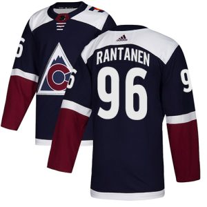 Premium Adidas Avalanche #96 Mikko Rantanen Navy Alternate Authentic Stitched NHL Jersey a must - have for collectors