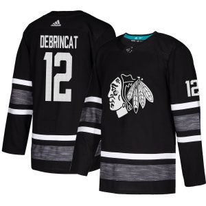 Amazing Adidas Blackhawks #12 Alex DeBrincat Black 2019 All Star Game Parley Authentic Stitched NHL Jersey perfect for game days