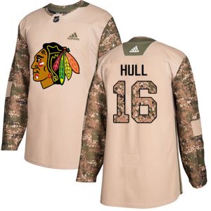 Chic Adidas Blackhawks #16 Bobby Hull Camo Authentic 2017 Veterans Day Stitched NHL Jersey to show your team spirit
