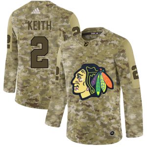 Chic Adidas Blackhawks #2 Duncan Keith Camo Authentic Stitched NHL Jersey to stand out at the stadium