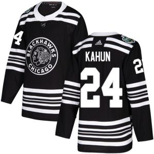 Gorgeous Adidas Blackhawks #24 Dominik Kahun Black Authentic 2019 Winter Classic Stitched NHL Jersey for ultimate hockey enthusiasts