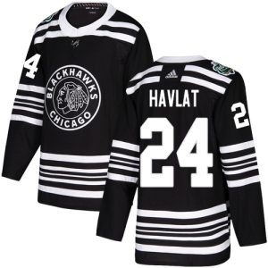 Sleek Adidas Blackhawks #24 Martin Havlat Black Authentic 2019 Winter Classic Stitched NHL Jersey a must - have for collectors