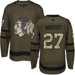 Chic Adidas Blackhawks #27 Adam Boqvist Green Salute to Service Stitched NHL Jersey a must - have for collectors