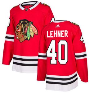 Amazing Adidas Blackhawks #40 Robin Lehner Red Home Authentic Stitched NHL Jersey perfect for game days
