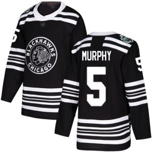 Premium Adidas Blackhawks #5 Connor Murphy Black Authentic 2019 Winter Classic Stitched NHL Jersey to stand out at the stadium