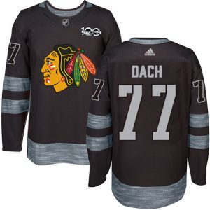 Premium Adidas Blackhawks #77 Kirby Dach Black 1917 2017 100th Anniversary Stitched NHL Jersey to elevate your fan gear collection