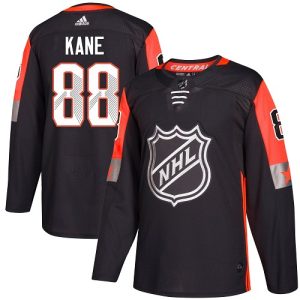 Gorgeous Adidas Blackhawks #88 Patrick Kane Black 2018 All Star Central Division Authentic Stitched NHL Jersey a must - have for collectors