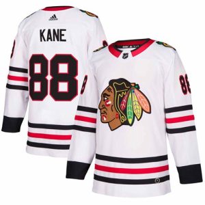 Gorgeous Adidas Blackhawks #88 Patrick Kane White Road Authentic Stitched NHL Jersey for die - hard fans