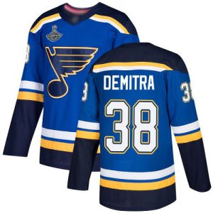 Premium Adidas Blues #38 Pavol Demitra Blue Home Authentic Stanley Cup Champions Stitched NHL Jersey for ultimate hockey enthusiasts