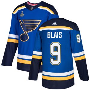 Chic Adidas Blues #9 Sammy Blais Blue Home Authentic 2019 Stanley Cup Champions Stitched NHL Jersey to stand out at the stadium