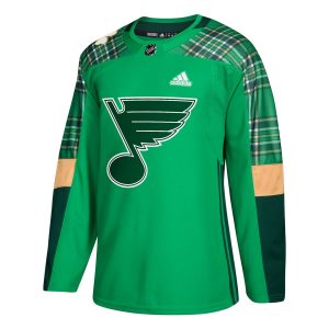 Amazing Adidas Blues Blank Tarasenko adidas Green St. Patrick's Day Authentic Practice Stitched NHL Jersey perfect for game days
