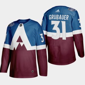 Fantastic Adidas Colorado Avalanche #31 Philipp Grubauer Men's 2020 Stadium Series Burgundy Stitched NHL Jersey to show your team spirit
