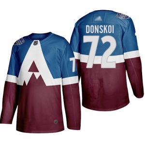 Stunning Adidas Colorado Avalanche #72 Joonas Donskoi Men's 2020 Stadium Series Burgundy Stitched NHL Jersey to show your team spirit