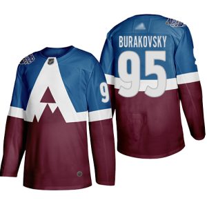 Amazing Adidas Colorado Avalanche #95 Andre Burakovsky Men's 2020 Stadium Series Burgundy Stitched NHL Jersey for die - hard fans