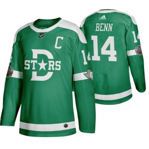 Cool Adidas Dallas Stars #14 Jamie Benn Men's Green 2020 Winter Classic Retro NHL Jersey to stand out at the stadium