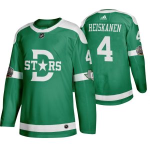 Cool Adidas Dallas Stars #4 Miro Heiskanen Men's Green 2020 Winter Classic Retro NHL Jersey a must - have for collectors