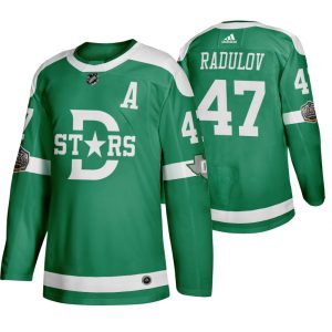 Amazing Adidas Dallas Stars #47 Alexander Radulov Men's Green 2020 Winter Classic Retro NHL Jersey perfect for game days