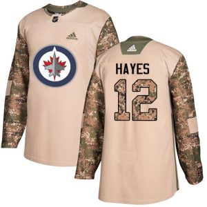 Chic Adidas Jets #12 Kevin Hayes Camo Authentic 2017 Veterans Day Stitched NHL Jersey to elevate your fan gear collection