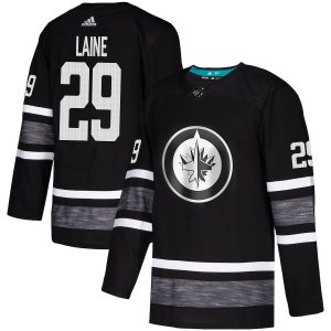 Premium Adidas Jets #29 Patrik Laine Black 2019 All Star Game Parley Authentic Stitched NHL Jersey for die - hard fans