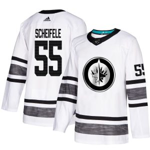 Sleek Adidas Jets #55 Mark Scheifele White Authentic 2019 All Star Stitched NHL Jersey for die - hard fans