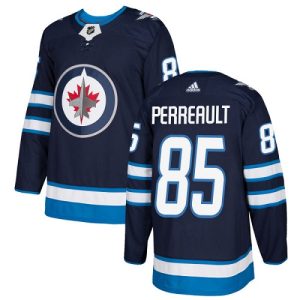 Fantastic Adidas Jets #85 Mathieu Perreault Navy Blue Home Authentic Stitched NHL Jersey to show your team spirit