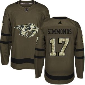 Amazing Adidas Predators #17 Wayne Simmonds Green Salute To Service Stitched NHL Jersey to stand out at the stadium