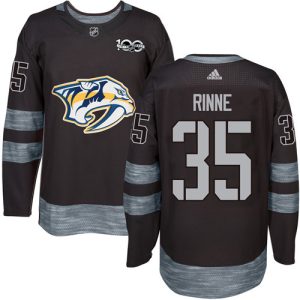 Stylish Adidas Predators #35 Pekka Rinne Black 1917 2017 100th Anniversary Stitched NHL Jersey a must - have for collectors