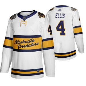 Cool Adidas Predators #4 Ryan Ellis White Authentic 2020 Winter Classic Stitched NHL Jersey perfect for game days