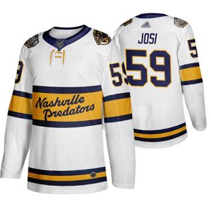 Cool Adidas Predators #59 Roman Josi White Authentic 2020 Winter Classic Stitched NHL Jersey a must - have for collectors