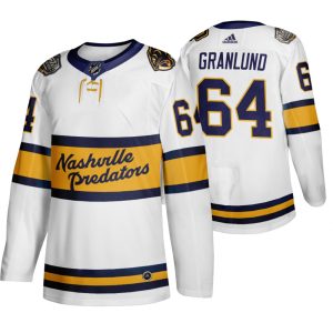 Chic Adidas Predators #64 Mikael Ggranlund Men's White 2020 Winter Classic Retro Authentic NHL Jersey for die - hard fans