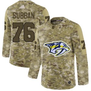 Stunning Adidas Predators #76 P.K Subban Camo Authentic Stitched NHL Jersey to show your team spirit