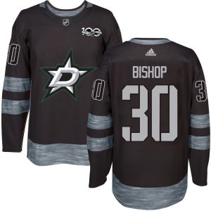 Fantastic Adidas Stars #30 Ben Bishop Black 1917 2017 100th Anniversary Stitched NHL Jersey to elevate your fan gear collection