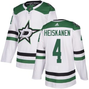 Stylish Adidas Stars #4 Miro Heiskanen White Road Authentic Stitched NHL Jersey for die - hard fans