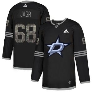 Amazing Adidas Stars #68 Jaromir Jagr Black Authentic Classic Stitched NHL Jersey for die - hard fans