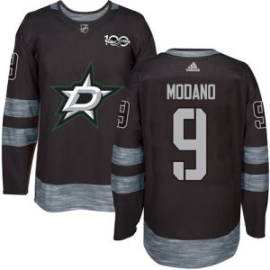 Sleek Adidas Stars #9 Mike Modano Black 1917 2017 100th Anniversary Stitched NHL Jersey to stand out at the stadium