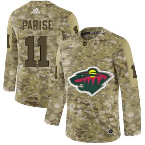 Cool Adidas Wild #11 Zach Parise Camo Authentic Stitched NHL Jersey a must - have for collectors