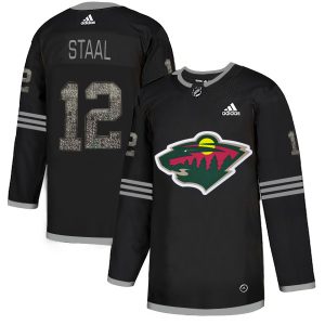 Fantastic Adidas Wild #12 Eric Staal Black Authentic Classic Stitched NHL Jersey to elevate your fan gear collection