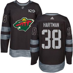 Cool Adidas Wild #38 Ryan Hartman Black 1917 2017 100th Anniversary Stitched NHL Jersey to stand out at the stadium