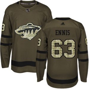 Fantastic Adidas Wild #63 Tyler Ennis Green Salute to Service Stitched NHL Jersey to stand out at the stadium