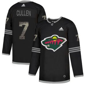 Stylish Adidas Wild #7 Matt Cullen Black Authentic Classic Stitched NHL Jersey perfect for game days