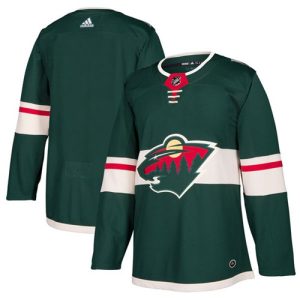 Chic Adidas Wild Blank Green Home Authentic Stitched NHL Jersey perfect for game days