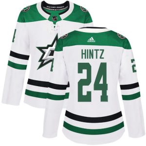 Alluring Adidas Stars #24 Roope Hintz White Road Authentic Women's Stitched NHL Jersey for a memorable sports moment