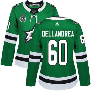Alluring Adidas Stars #60 Ty Dellandrea Green Home Authentic Women's 2020 Stanley Cup Final Stitched NHL Jersey for an exciting hockey game