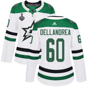Alluring Adidas Stars #60 Ty Dellandrea White Road Authentic Women's 2020 Stanley Cup Final Stitched NHL Jersey to show your team love