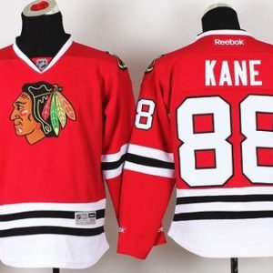 Alluring Blackhawks #88 Patrick Kane Red Stitched Youth NHL Jersey to show your team love